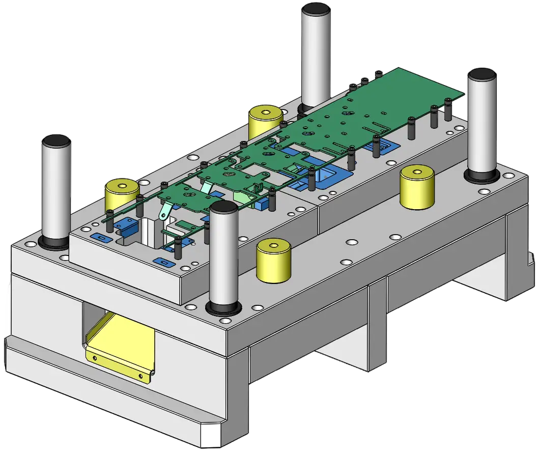 Ferramenta progressiva utilizada