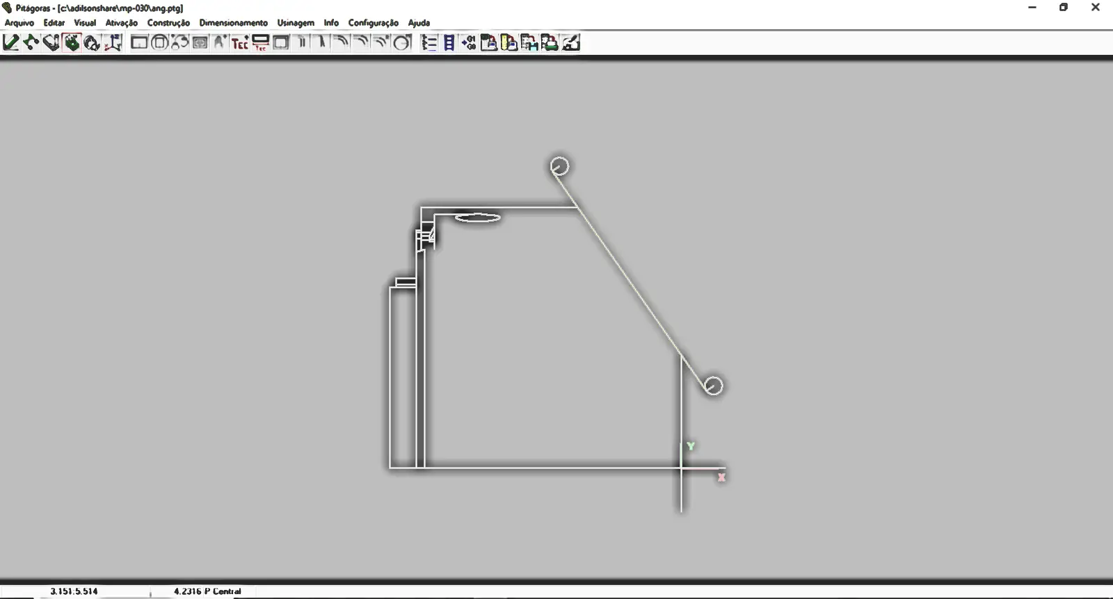 Cálculos matemáticos do projeto